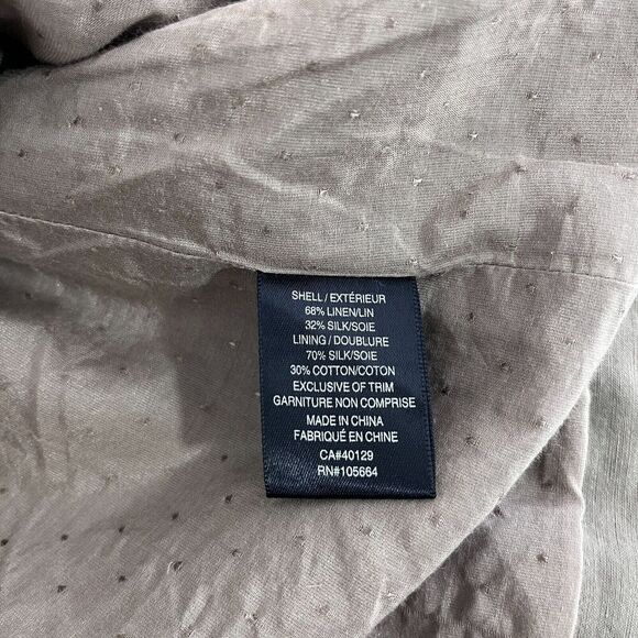 L.A.M.B. by Gwen Stefani Moto Blazer Size 10 in Taupe - Picture 6 of 15